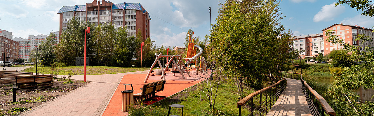 Сквер на Вильского, г. Красноярск